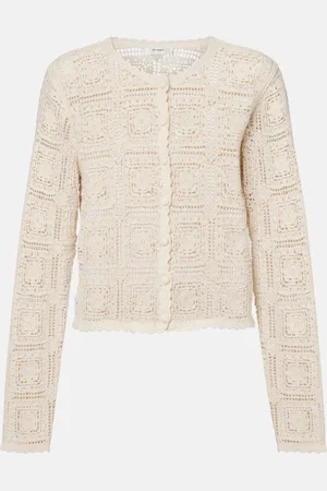 Frame Cardigan aus Häkelstrick