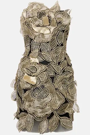 Oscar de la Renta Minikleid aus Tüll