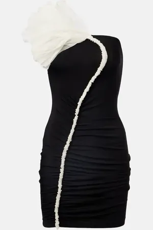 Nensi Dojaka One-Shoulder-Minikleid
