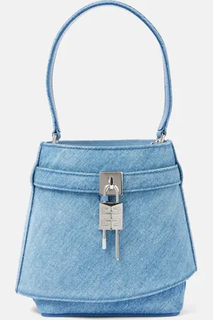 Givenchy Bucket-Bag Shark Lock aus Denim