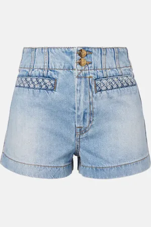 ZIMMERMANN High-Rise Jeansshorts Lucky