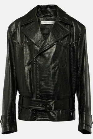 Alessandra Rich Bikerjacke aus Leder