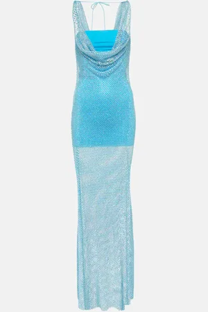 GIUSEPPE DI MORABITO Verzierte Robe aus Mesh