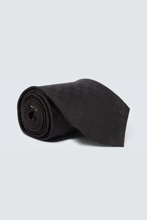 Gucci Krawatte GG aus Seiden-Twill