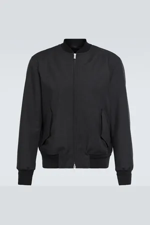 LARDINI Bomberjacke aus Wolle und Mohair