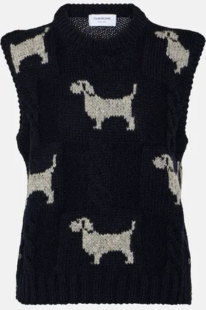 Thom Browne Pullunder Hector aus Wolle und Mohair