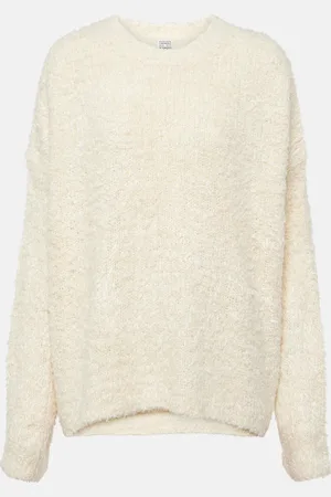 Totême Oversize-Pullover aus Seide
