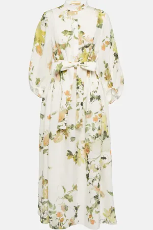 Erdem Minikleid Wisteria aus Leinen