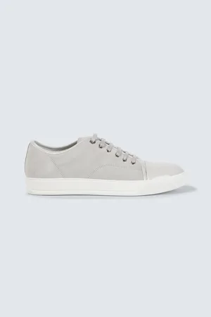 Lanvin Sneakers DBB1 aus Veloursleder mit Leder