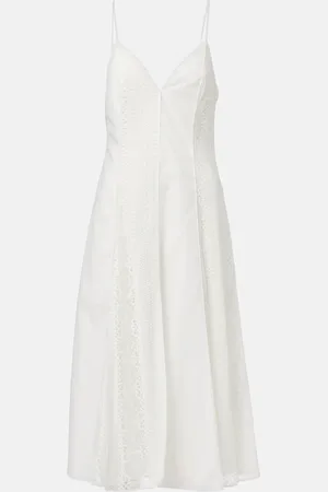 Simkhai Midikleid Mina aus Spitze