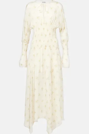 Ganni Bedrucktes Maxikleid