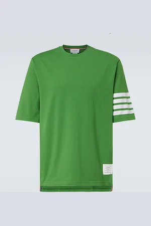 Thom Browne T-Shirt 4-Bar aus Baumwoll-Jersey
