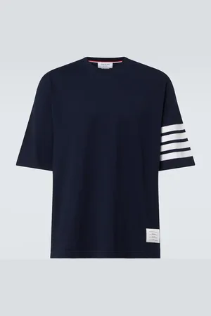 Thom Browne T-Shirt 4-Bar aus Baumwoll-Jersey