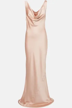 Norma Kamali Robe aus Satin