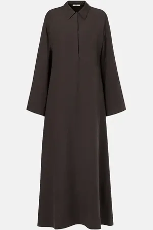 The Row Kaftan Millen aus Seide und Leinen