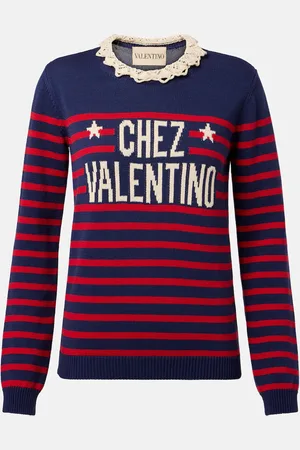 VALENTINO Pullover Chez aus Baumwolle