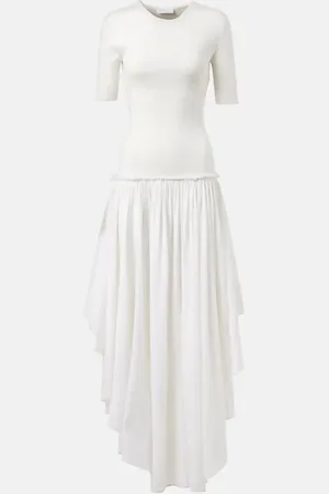 GABRIELA HEARST Maxikleid Sirona aus Wolle, Seide und Leinen