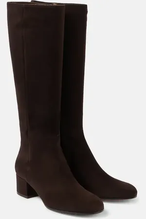 Gianvito Rossi Stiefel 45 aus Veloursleder
