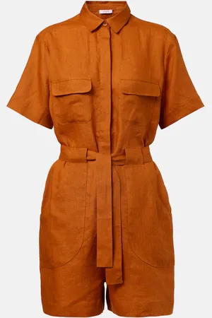 ERES Playsuit Genereux aus Leinen