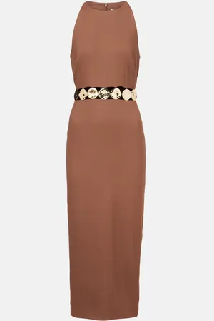 VERONICA BEARD Verziertes Midikleid Isla
