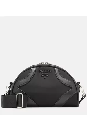 Prada Schultertasche mit Leder