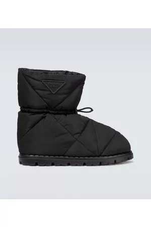 Prada Gesteppte Stiefel aus Nylon