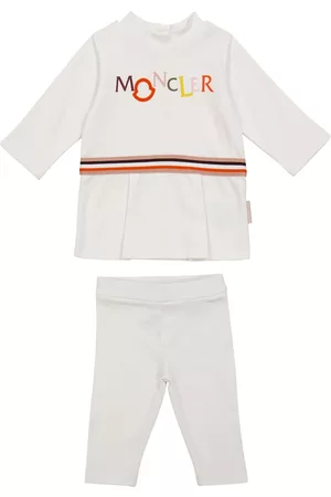 Moncler Outfit Sets - Baby Set aus Top und Leggings aus Baumwolle