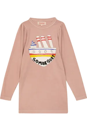 The Animals Observatory Kleid Big Dog aus Baumwoll-Jersey