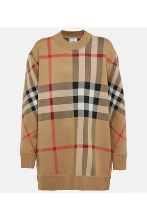 Burberry Oversize-Pullover Archive Check