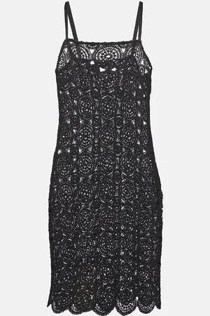 ROTATE Minikleid Silke aus Häkelstrick