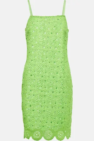 ROTATE Minikleid Silke aus Häkelstrick