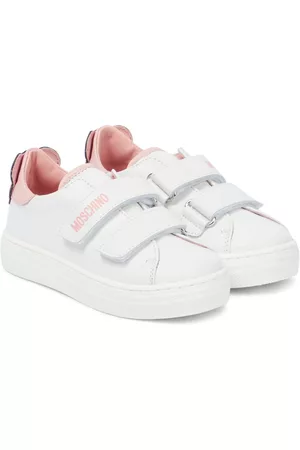 Moschino Mädchen Sneakers - Sneakers aus Leder