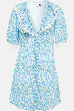 RIXO London Minikleid Anya aus Baumwolle