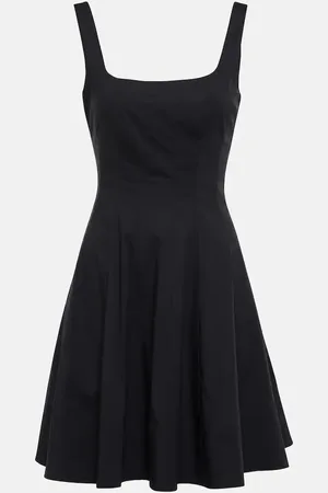Staud Minikleid Wells aus Baumwolle