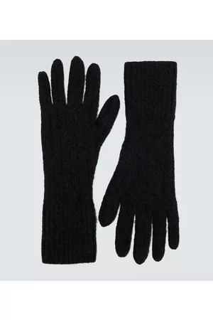 DRIES VAN NOTEN Handschuhe aus einem Alpakawollgemisch