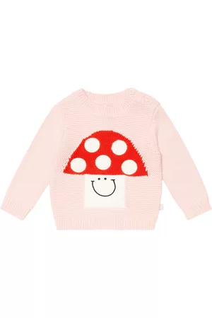 Stella McCartney Baby Pullover aus Baumwolle und Wolle