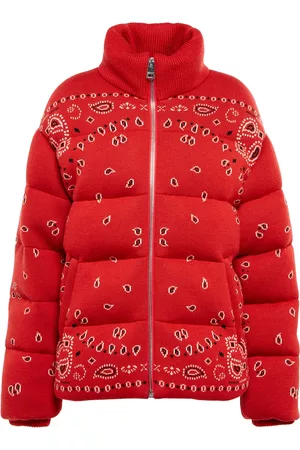 Alanui Damen Jacquard Jacken - Steppjacke Bandana aus Jacquard