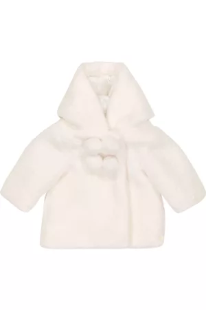 Tartine Et Chocolat Baby Mantel aus Faux Fur