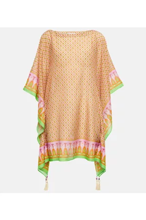 Tory Burch Kaftan aus Baumwolle und Seide
