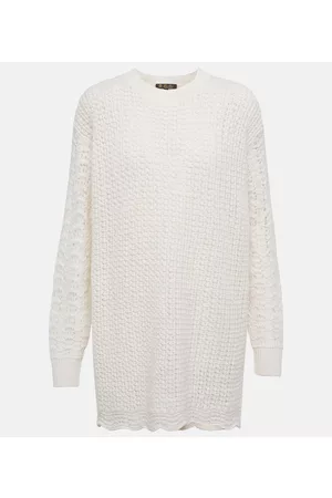 Loro Piana Damen Oversize Pullover - Oversize-Pullover Monviso aus Kaschmir und Seide