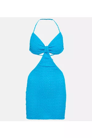 Bananhot Strandkleid Anna aus Seersucker