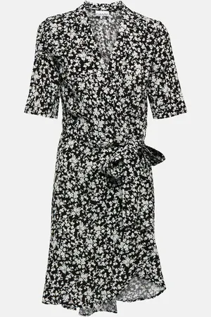 Ganni Minikleid aus Crêpe