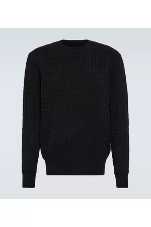 Givenchy Herren Strickpullover - Pullover 4G aus Jacquard-Strick