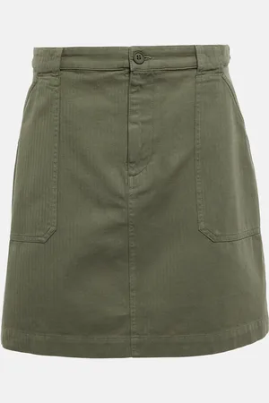 A.P.C. Minirock Lea aus Baumwoll-Twill