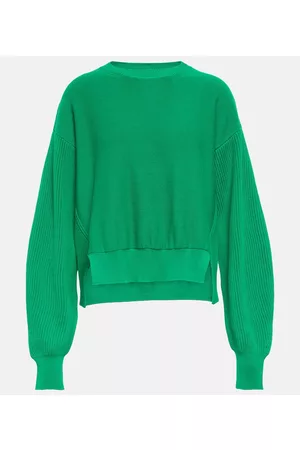 Stella McCartney Cropped-Pullover aus Baumwolle