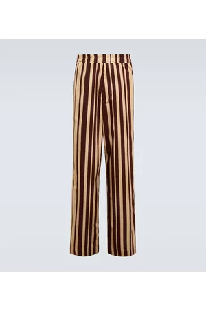 DRIES VAN NOTEN Weite Hose aus Baumwolle
