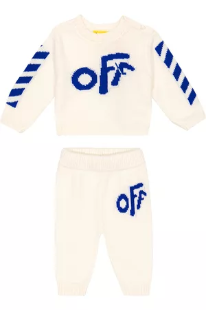 OFF-WHITE Baby Jogginganzug aus Wolle