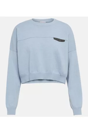 Brunello Cucinelli Cropped-Pullover aus Kaschmir