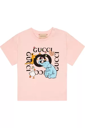 Gucci Baby Bedrucktes T-Shirt aus Baumwolle