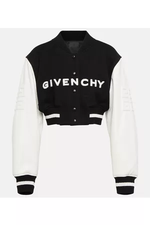 Givenchy Cropped-Collegejacke
